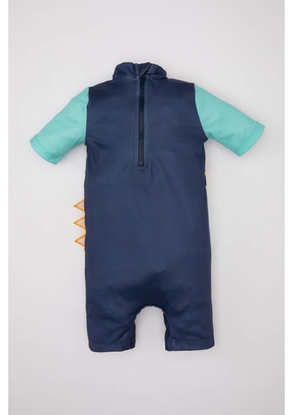 Erkek Bebek Dinazor Baskılı Mayo B9682A524SM