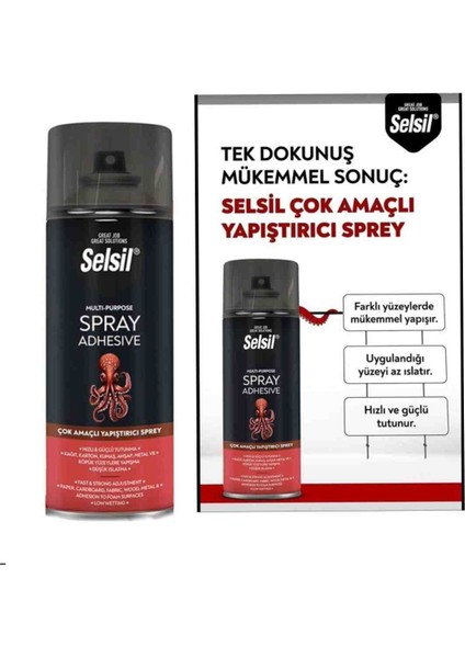 Çok Amaçlı Sprey Yapıştırıcı 400ML