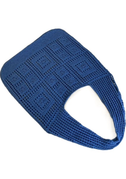 Örgü Içi Boş Basit Dokuma Çanta Omuz Çantası (Yurt Dışından)