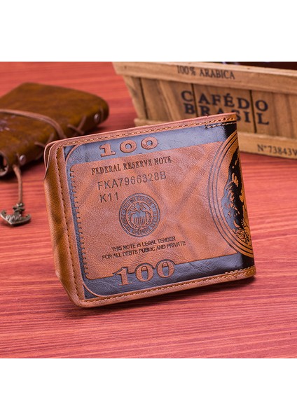 Erkek Doları Cüzdan Kişilik Yaratıcı Manyetik Toka Kısa Cüzdan (Yurt Dışından) fiyatları