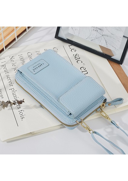 Kadın Yeni Cep Telefonu Çantası Moda Tek Omuz Çapraz Cüzdan (Yurt Dışından)