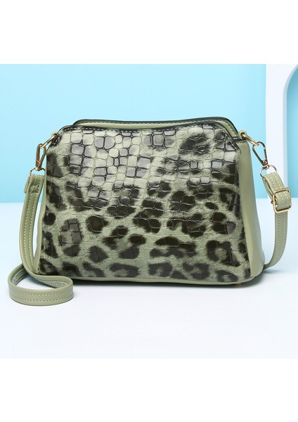 Taş Desen Fermuarlı Bayan Çapraz Askılı Omuz Gece Çantası (Yurt Dışından)