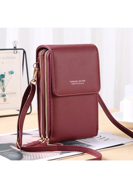 Moda Messenger Omuz Çantası Cep Telefonu Çantası (Yurt Dışından)