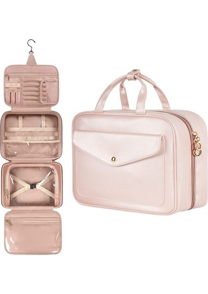 Love Home Büyük Kapasiteli Makyaj Çantası (Yurt Dışından)