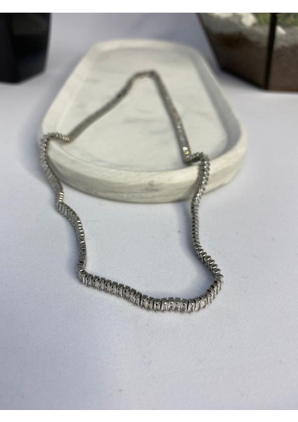 Ince Su Yolu Silver Kolye