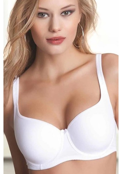 Kadın Beyaz Şekillendiren Toparlayıcı Kaplı Balenli Sütyen Nbb 3613 fırsatları
