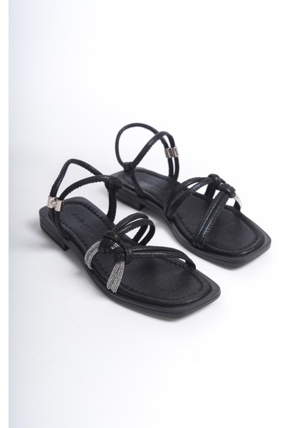 ARTI ARTI AYAKKABI MİA026-1501 Günlük Kadın Siyah Sim Tatil Sandaleti modelleri