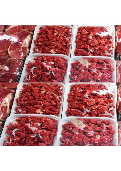 2 kg Dana Kuşbaşı Hafif Yağlı Vakumlu Afyonkarahisar'dan