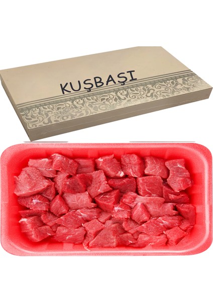 2 kg Dana Kuşbaşı Hafif Yağlı Vakumlu Afyonkarahisar'dan