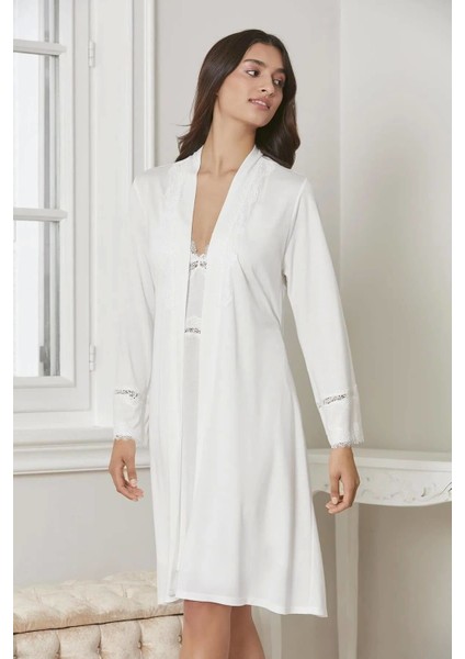Pierre Cardin 6'lı Modal Gecelik Sabahlık Çeyiz Seti 5965
