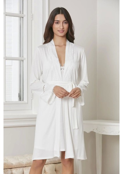 Pierre Cardin 6'lı Modal Gecelik Sabahlık Çeyiz Seti 5965