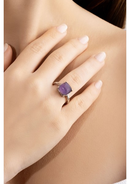 Renk Uyumu 18 Ayar Beyaz Altın Kaplama Gümüş Tasarım Yüzük fiyatları