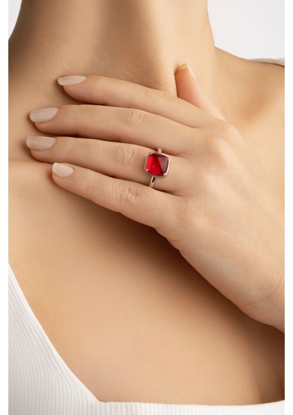 Renk Uyumu 18 Ayar Beyaz Altın Kaplama Gümüş Tasarım Yüzük modelleri