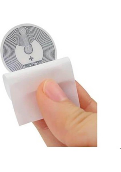 - 50 Adet - NTAG213 13.56 Mhz Rfid 144 Byte Nfc Etiket Beyaz - Programlanabilir - ISO14443A modelleri
