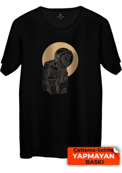 Çakılap Astronot Baskılı Tişört (Rgl-Ast)