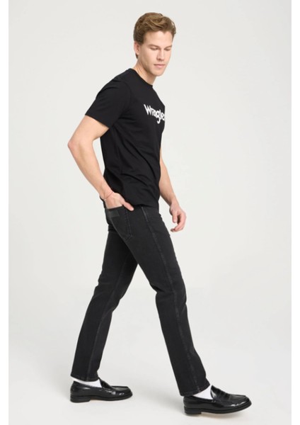 W15Q666201M82 Siyah Erkek Grensboro Regular Fit Normal Kesim Düşük Bel Düz Paça Kot Pantolon fiyatları