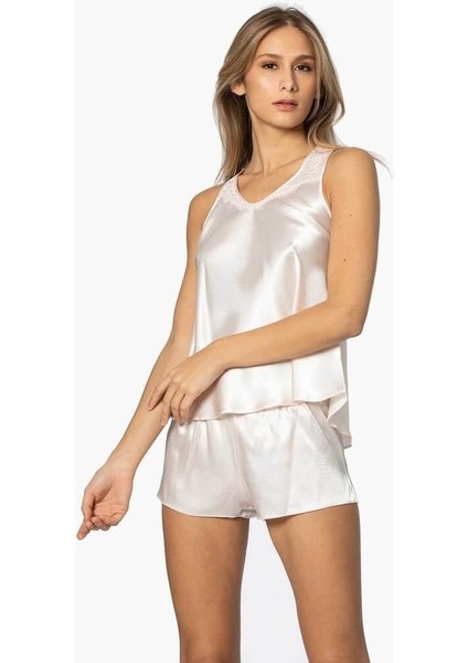 Pierre Cardin 6'lı Saten Gecelik Sabahlık Çeyiz Seti 6010 Ekru modelleri