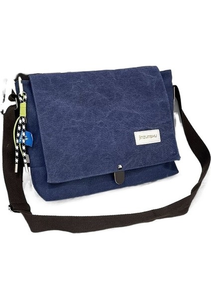 Kanvas Çanta Erkek Postacı Çantası Retro Küçük El Çantası (Yurt Dışından)