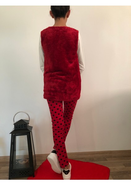 Yelekli Üçlü Kız Takım modelleri