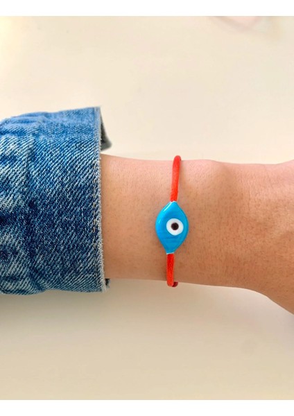 Murano Cam Boncuklu Nazar Boncuğu Bileklik
