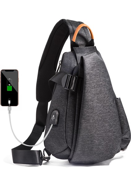 Erkek Omuzdan Askili Çanta Askılı Çanta Çok Fonksiyonlu Küçük Sırt Çantası (Yurt Dışından) fiyatları