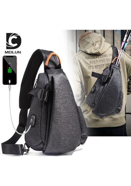 Erkek Omuzdan Askili Çanta Askılı Çanta Çok Fonksiyonlu Küçük Sırt Çantası (Yurt Dışından) modelleri