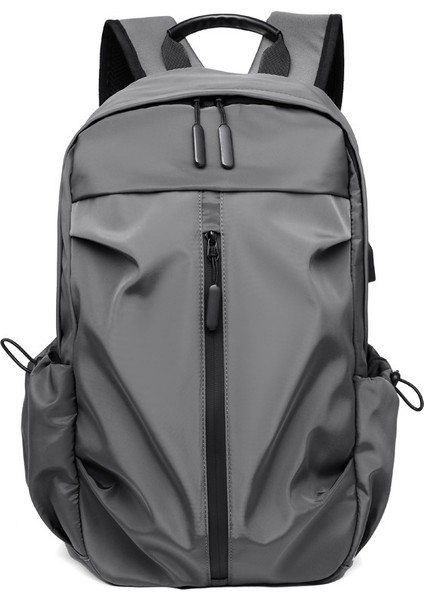 Erkek Yeni Iş Rahat Bilgisayar Çantası USB Şarj Seyahat Öğrenci Sırt Çantası (Yurt Dışından) fırsatları