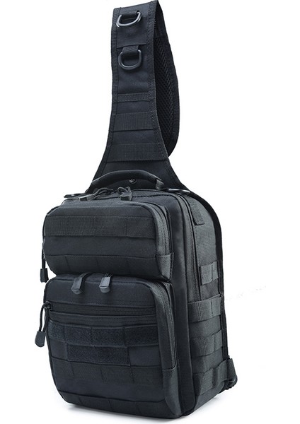 Erkek Oxford Kumaş Doğa Sporları Taktik Göğüs Çantası Tek Omuz Messenger Çanta (Yurt Dışından) fiyatları