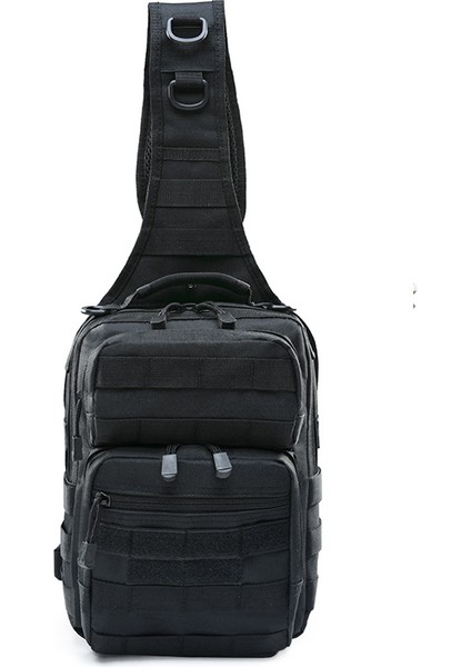 Erkek Oxford Kumaş Doğa Sporları Taktik Göğüs Çantası Tek Omuz Messenger Çanta (Yurt Dışından) modelleri