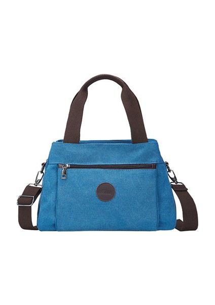 Retro Rahat Kanvas Bayan Kullanışlı Omuz Çantası (Yurt Dışından)