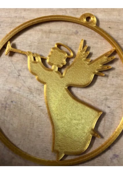 Çam Ağacı Süsü Melek Yılbaşı Süsü Gold Melek