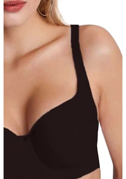 Kadın Siyah Şekillendiren Toparlayıcı Kaplı Balenli Sütyen Nbb 3613 modelleri