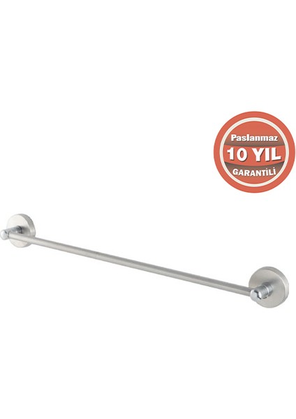 Paslanmaz Çelik Karaca Mat Uzun Havluluk 40 cm