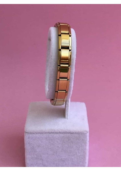 Çelik Charm Goldbileklik