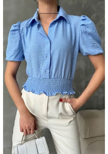 Mavi Keten Gömlek fırsatları