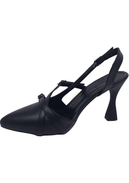 106 Kadın Siyah Topuklu Ayakkabı modelleri