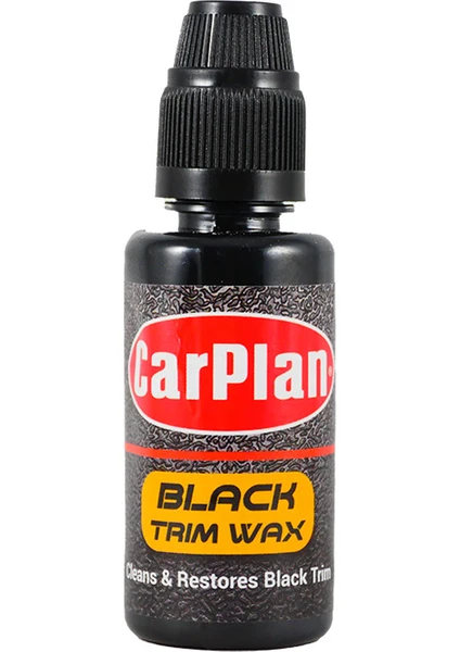 Black Trim Wax (50 Ml) Solgun Siyah Plastik Renk Yenileyici