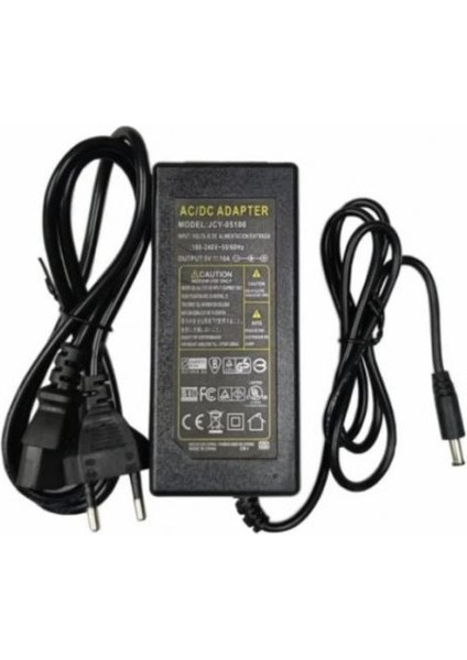 5 Volt 10 Amper Plastik Masa Tipi Adaptör