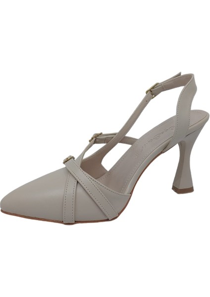 106 Kadın Ten Topuklu Ayakkabı modelleri