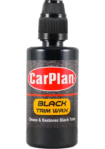 Black Trim Wax (100 Ml) Solgun Siyah Plastik Renk Yenileyici