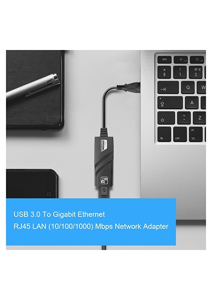 Network Adaptör USB 3.0 To Ethernet RJ45