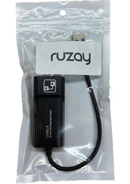 Network Adaptör USB 2.0 To Ethernet RJ45