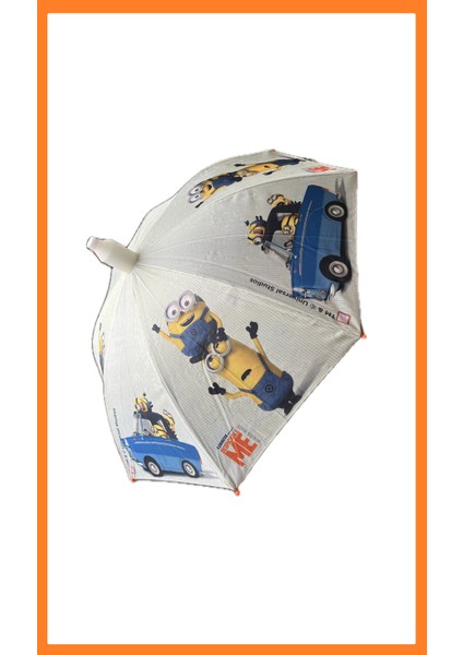 Çocuk Şemsiyesi 8 Telli Yarı Otomatik, Minyonlar indirimleri