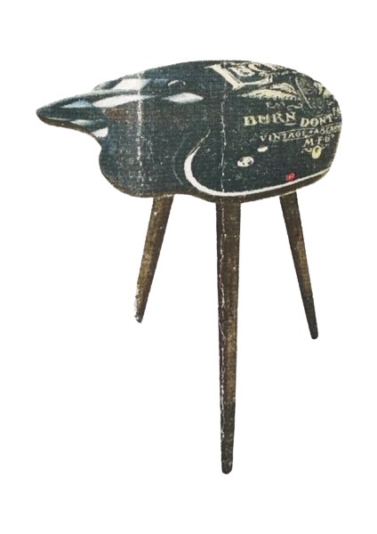 Ahşap Sehpa Desenli