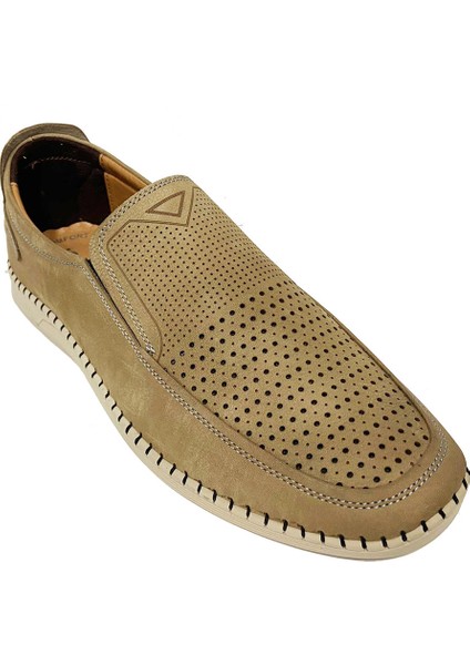 656-24 Hakiki Deri Anatomik Casual Erkek Ayakkabı