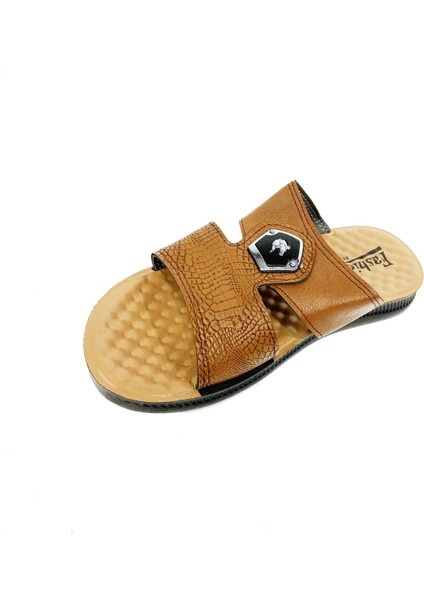 6682-24 Anatomik Erkek Terlik Açık Kahve 40-44