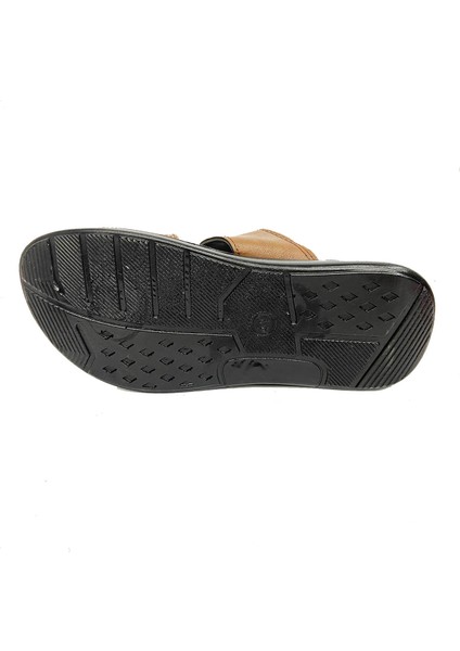 6682-24 Anatomik Erkek Terlik Açık Kahve 40-44