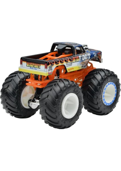 FYJ64/HWN62 Hot Wheels Monster Trucks Güçlü Ikili Arabalar Bıgbıte - Bıgfoot