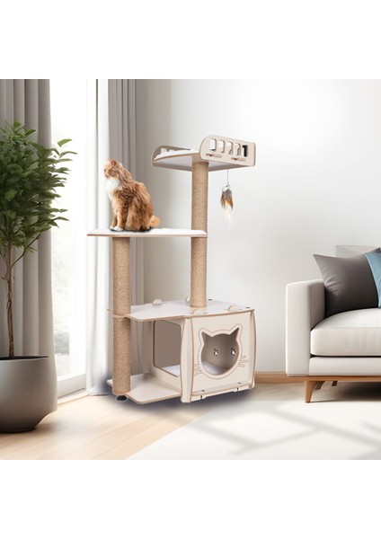Katlı Yataklı Kedi Tırmalama Evi - Kedi Tırmalaması fiyatları