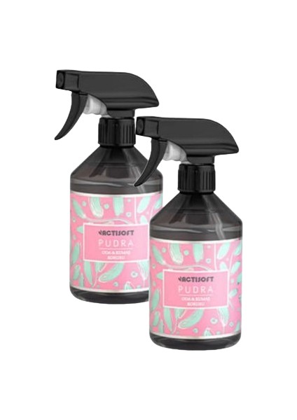 Oda ve Kumaş Kokusu 500 ml Pudra 2 Li Paket